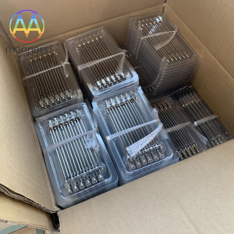 Lòd la Kliyan Latiki pou 20,000pcs Custom Nerjaveèi asye ipodèrmik Veterinè z...