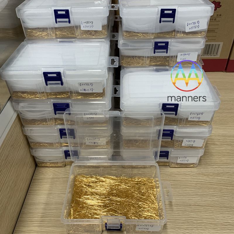 Kore di kliyan lòd pou 1040,000pcs Custom Gold-plated Bote mikwo zegwi pou re...