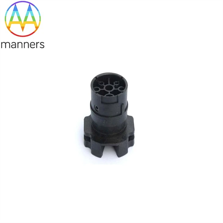 CNC vire machin nwa POM pati
