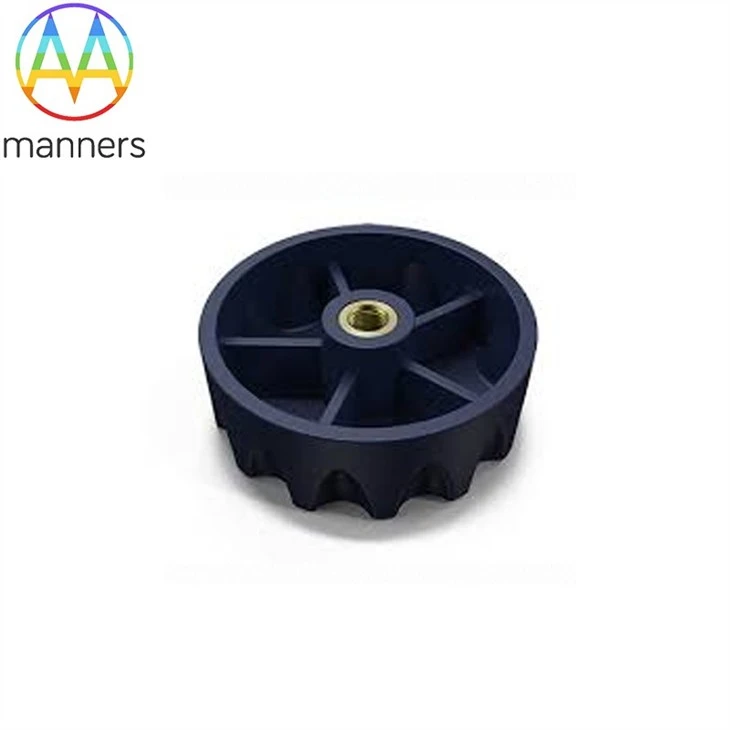 CNC Turning Machined Black POM Parts