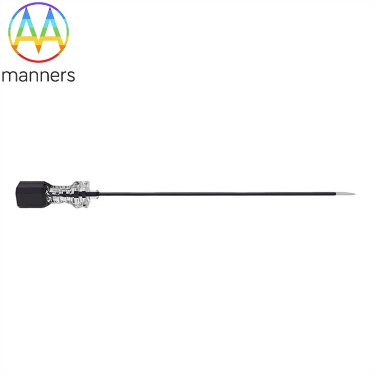 Echogenic RF Needles