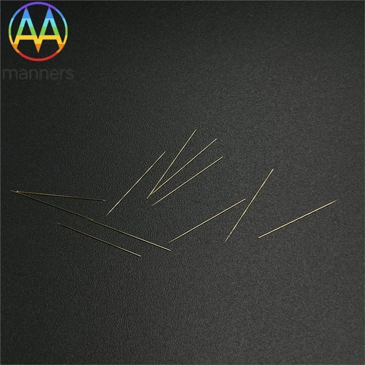 GOLD-PLATED NEEDLES