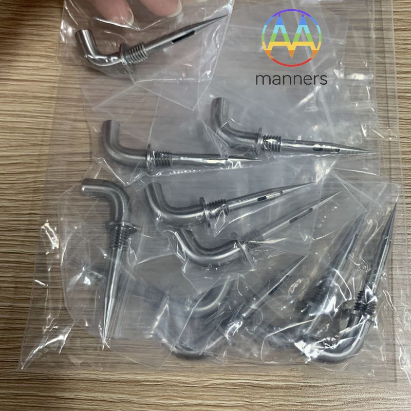 Echantiyon an nan Nerjaveèi Side Twou Bent Zegwi Customized pa Kliyan an Swis...