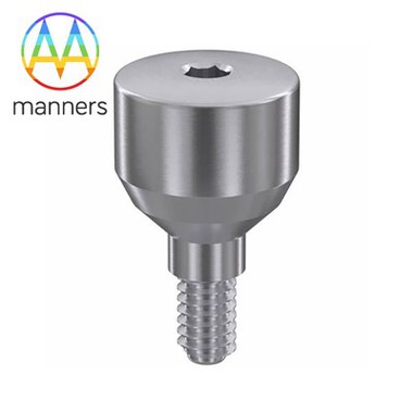 Titàn gerizon bouchon pou implant dantè Ø 6.5mm– Hex entèn (pi bon sistèm)