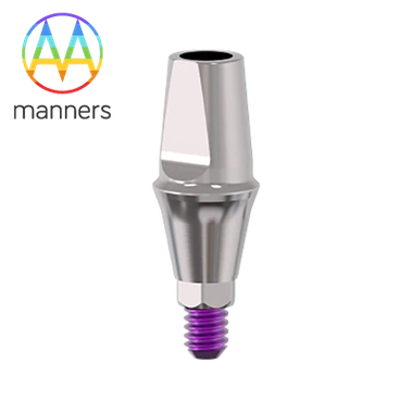 Titàn Dwat Abutment Pou Enplantasyon regilye Ø 4.5mm (Pi bon Sistèm)